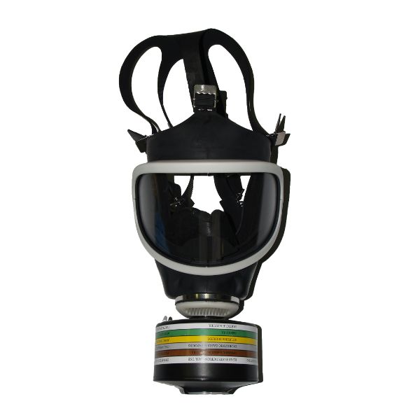 Full face mask respirator